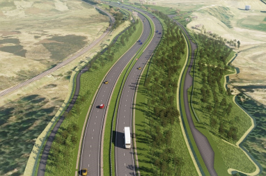 Plans for the A9 Dualling: Tomatin to Moy project  - image: Transport Scotland