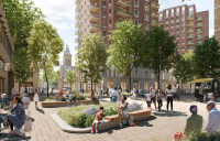A planning application has been submitted for the regeneration of the Teviot Estate in Poplar