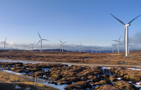 SSE's nearby Dunmaglass Wind Farm - image: SSE