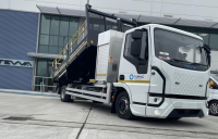 Tarmac is trialling an all-electric tipper truck